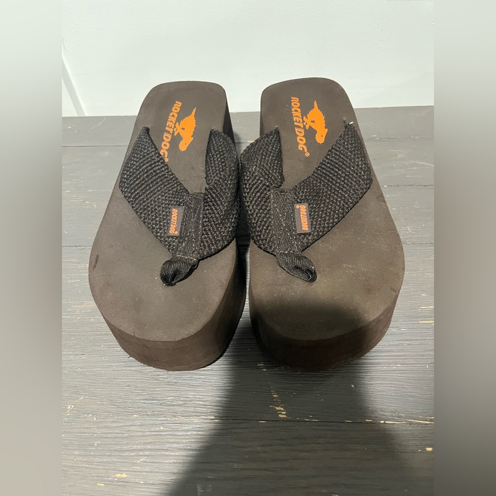 Platform rocket dog sandals